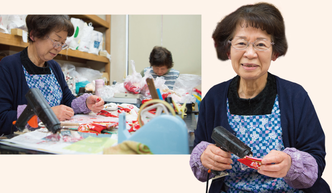 節句人形工芸士 杉山 美智子さん