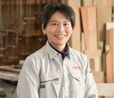 木工職人 水上 由貴さん