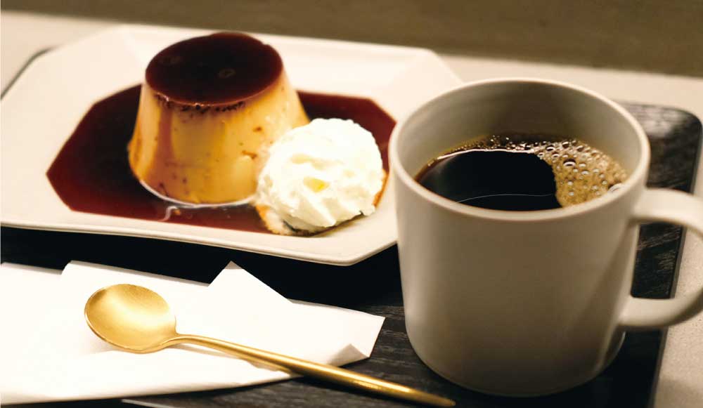 リメナスコーヒー　プリン【コーヒーとセットで】（650円 税込）