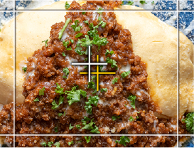 テクニック3 スマホの機能を使えばキレイな真俯瞰の写真も撮りやすい！