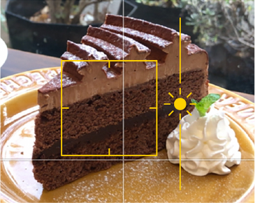 テクニック3 スマホの機能で被写体にピントを合わせる
