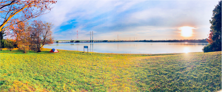 テクニック3 パノラマ機能で広大な風景写真を撮影