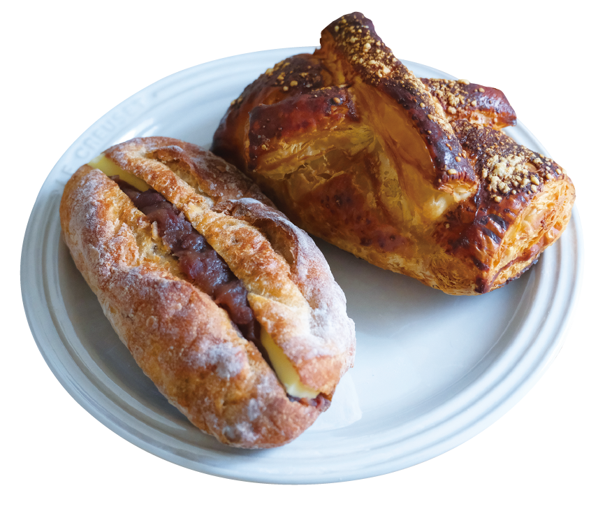 くるみのあんバターフランス 牛ホホ肉の赤ワイン煮 PANJA