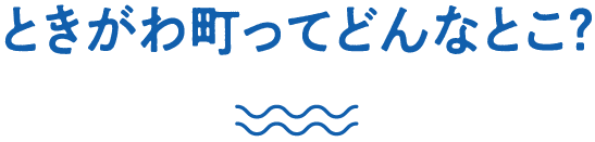 ときがわ町ってどんなとこ?