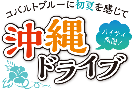 プリウスに乗って沖縄ドライブ
