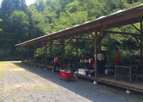 BBQ場