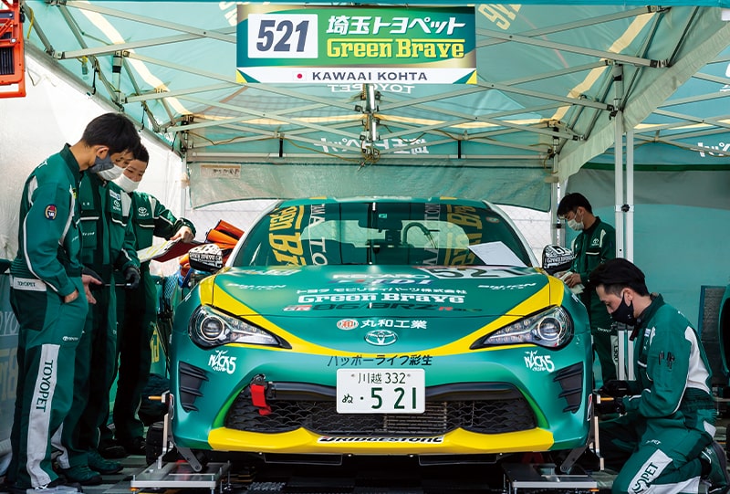 86とBRZのみで争われるワンメイクレースに参戦