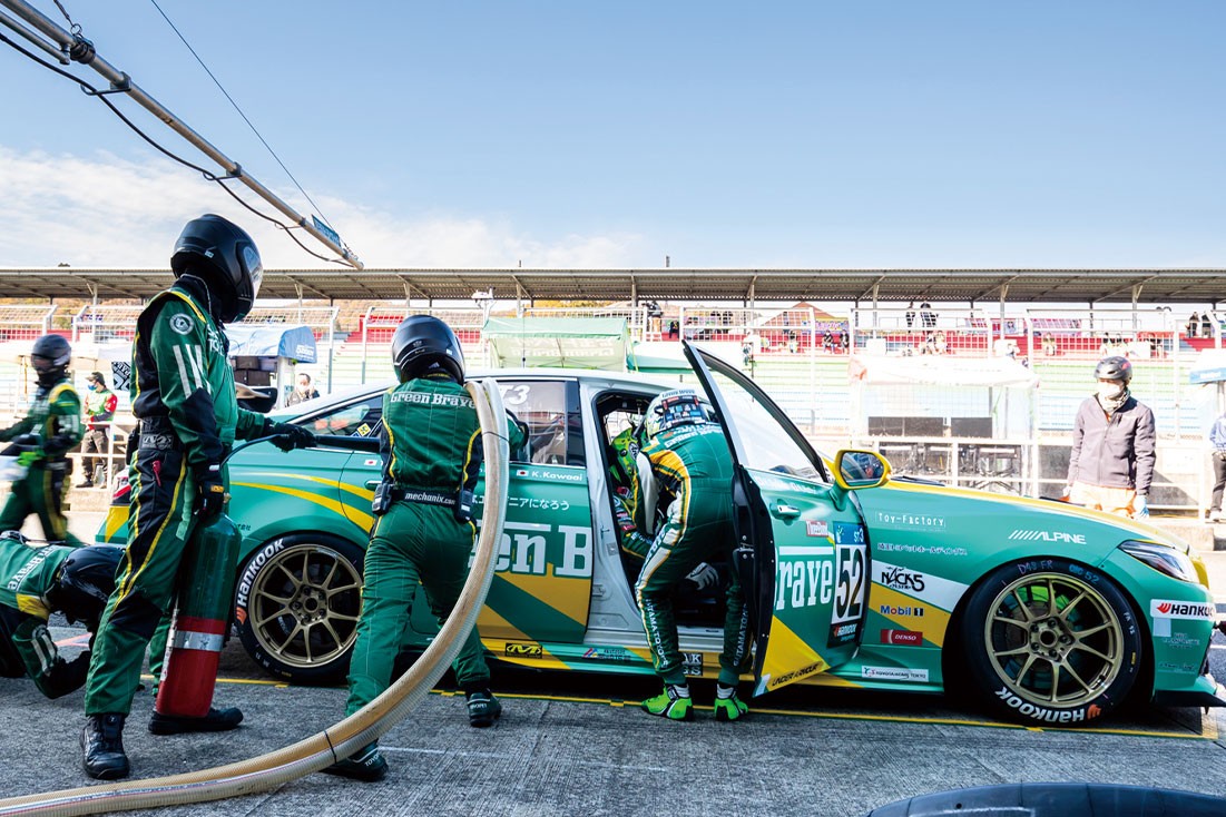 チーム結成時から参戦しているレース最終戦を優勝で締めくくりました