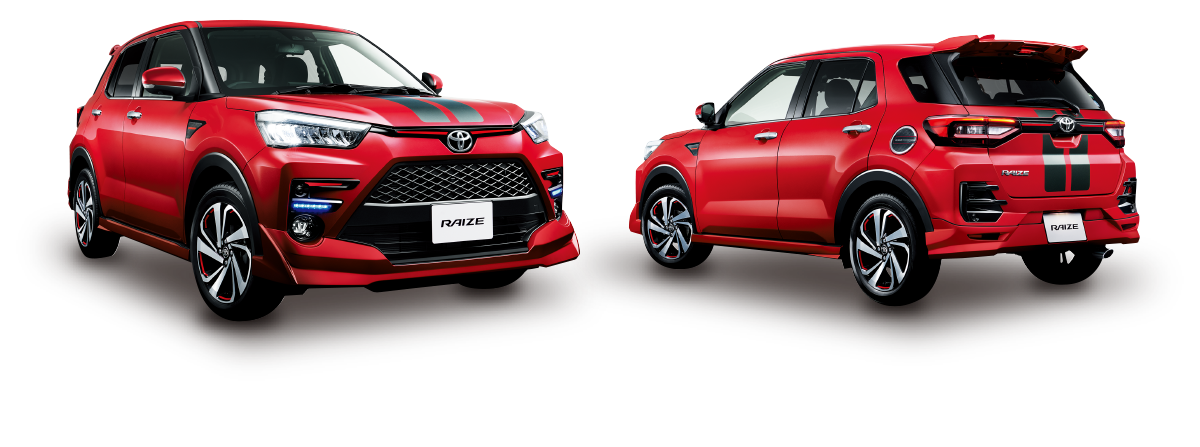 RAIZE SPORTY STYLE