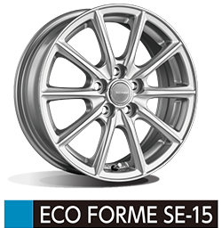 冬のお出かけ準備は万全ですか？ BRIDESTONE アルミホイール ECO_FORME_SE-18