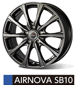 冬のお出かけ準備は万全ですか？ DUNLOP アルミホイール AIRNOVA_SB10